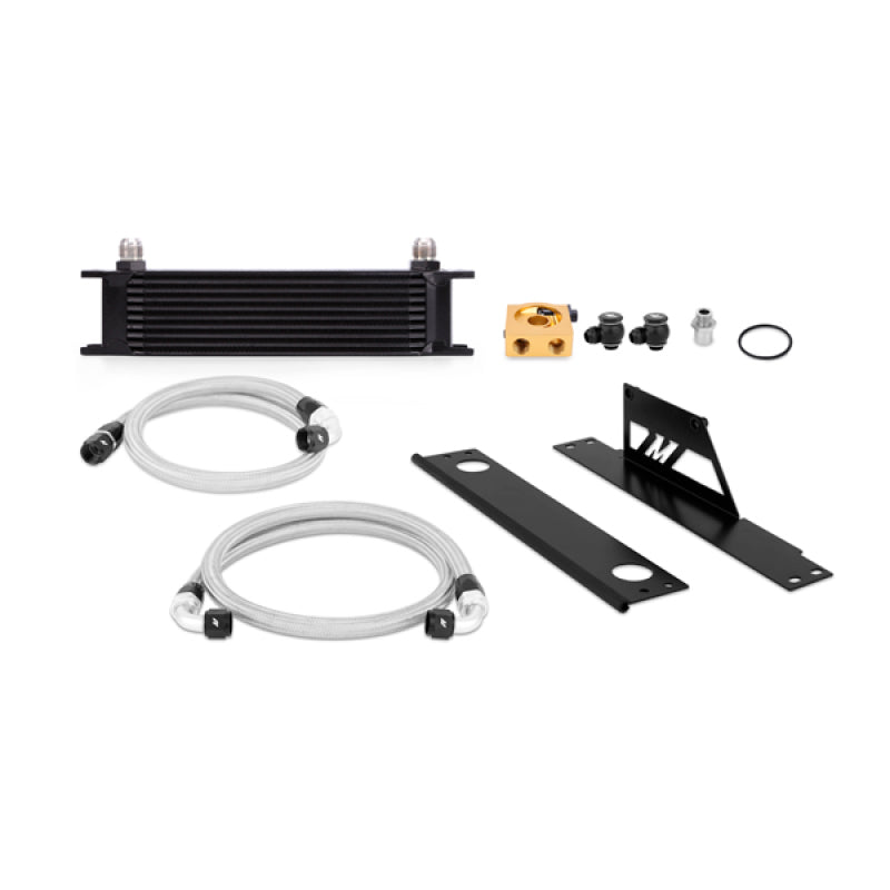 Mishimoto 02-05 Subaru WRX/STi Thermostatic Oil Cooler Kit - Black-thumbmail-1