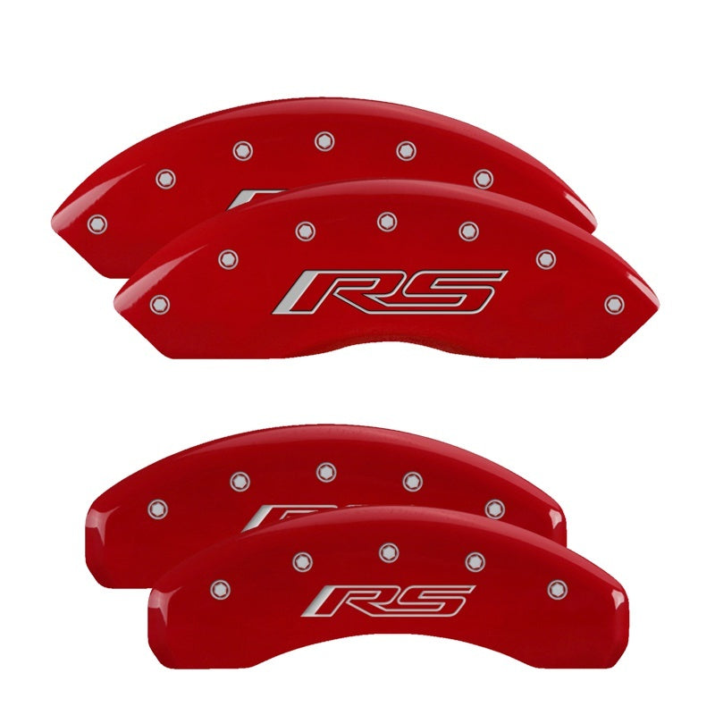 MGP 4 Caliper Covers Engraved Front & Rear Gen 5/RS Red finish silver ch-thumbmail-2