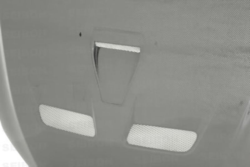Seibon 08-12 Mitsubishi Evo X OEM style Carbon Fiber Hood-thumbmail-3