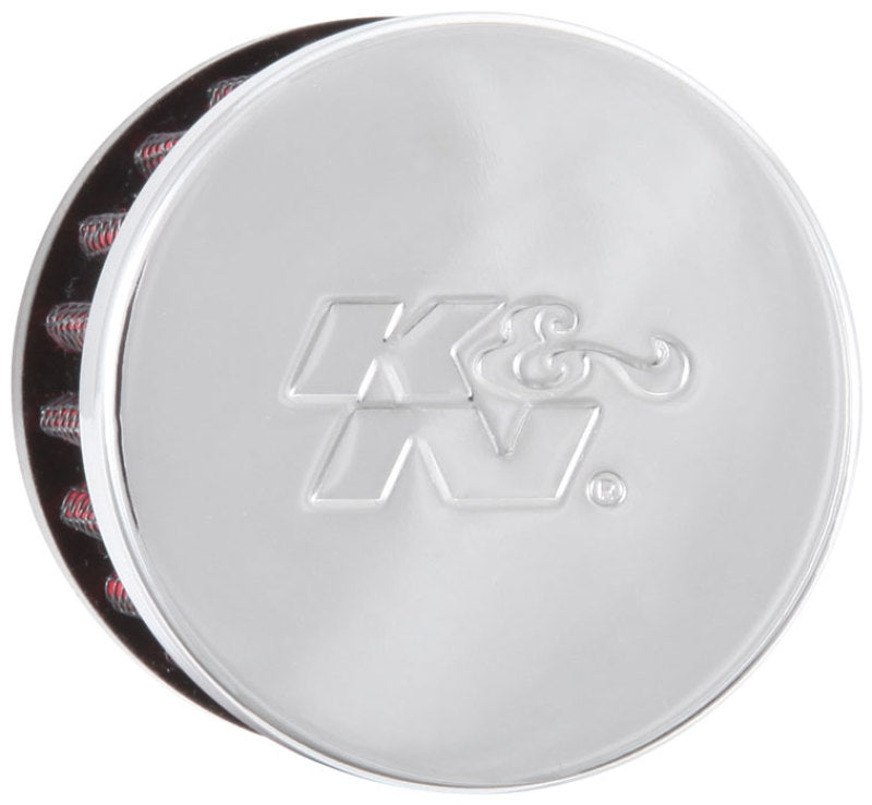 K&N Clamp On Rubber Base Crankcase Vent Filter 0.5in Flange ID 2in OD 1.5in Height-thumbmail-2