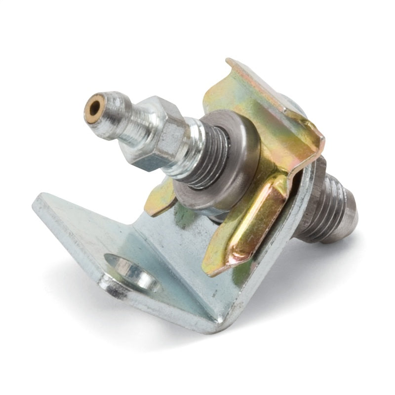 Russell Adapter Fitting -4 AN Male Flare to 3/8in. -24 Brake Bleeder Female - Clear Zinc Finish-thumbmail-2