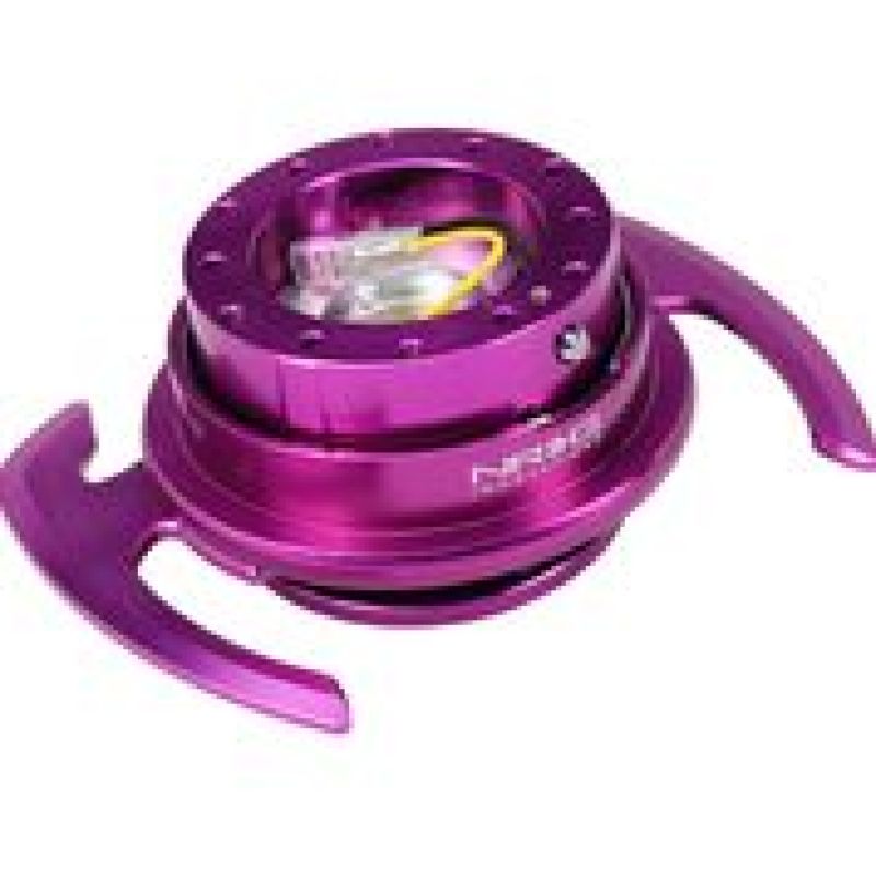 NRG Quick Release Kit Gen 4.0 - Purple Body / Purple Ring w/ Handles-thumbmail-2