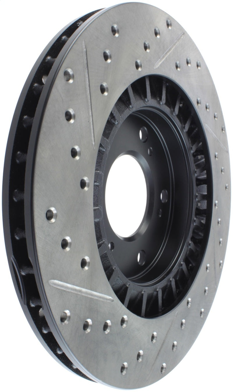 StopTech 00-09 S2000 Slotted & Drilled Left Front Rotor-thumbmail-7