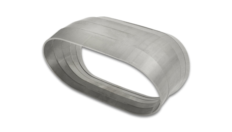 Vibrant Vertical 304 SS Nominal 3 in. Oval / 3.10 in. Centerline Radius, 9 degree per cut -Set of 5-thumbmail-1