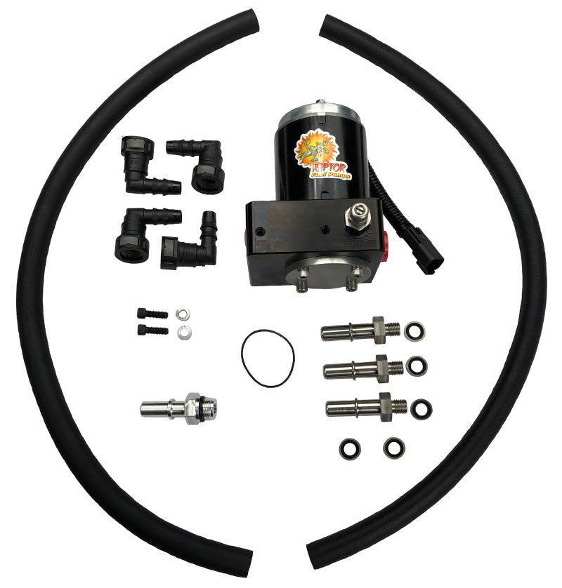 PureFlow Raptor 98.5-02 Dodge 5.9L Cummins FRRP-150 Factory Replacement Fuel Pump w/Big Line Kit-thumbmail-1