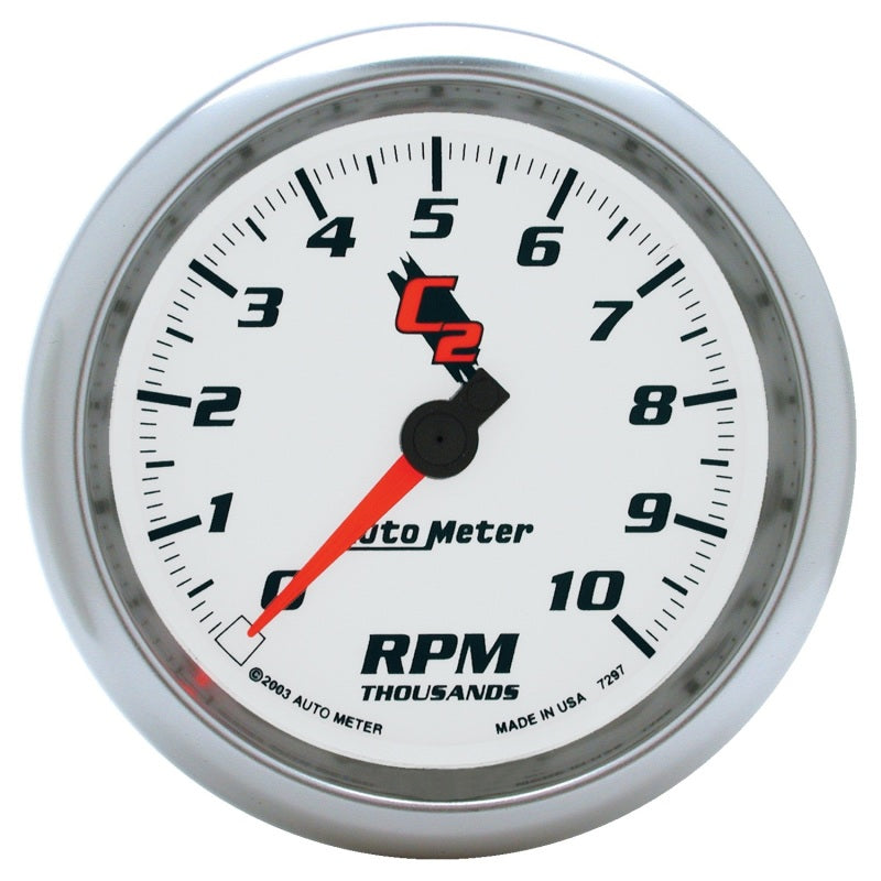 Autometer C2 3 3/8 inch 10000RPM In-Dash Tachometer-thumbmail-1