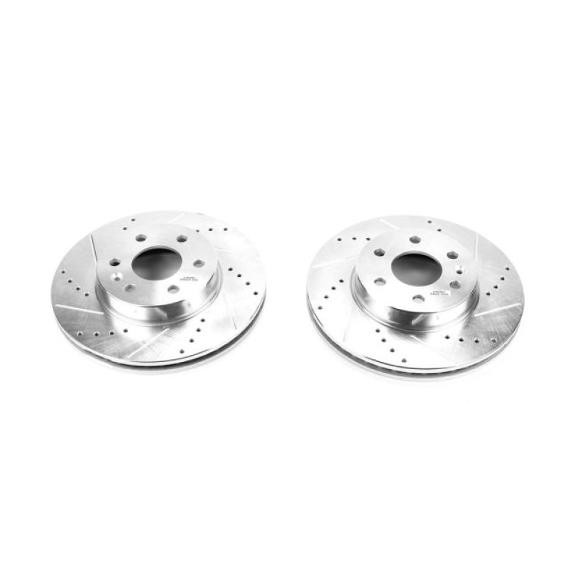 Power Stop 15-19 Chevrolet Colorado Front Evolution Drilled & Slotted Rotors - Pair-thumbmail-1