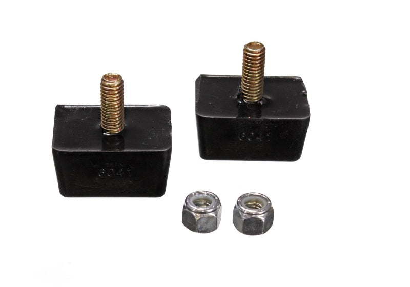 Energy Suspension Univ Blk 7/8in H x 1-7/8in L x 1-3/8in W Low Profile Rectangular Bump Stops (2 ea)-thumbmail-3