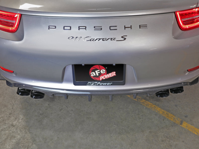 aFe MACH Force-Xp 12-16 Porsche 911 3in to 2.5in 304 SS Cat-Back Exhaust (Excludes Turbo Models)-thumbmail-2