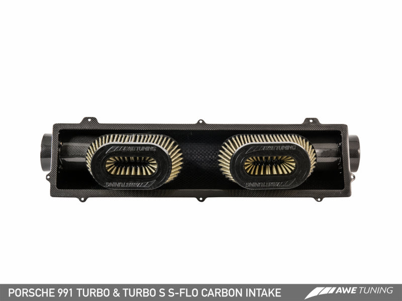 AWE Tuning Porsche 991 (991.2) Turbo and Turbo S S-FLO Carbon Intake-thumbmail-13
