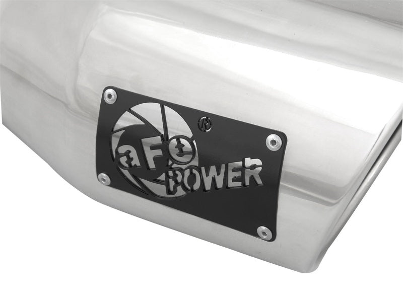 aFe MACH Force-Xp 3in Inlet x 4-1/2in Outlet x 9in Length 304 Stainless Steel Exhaust Tip-thumbmail-5