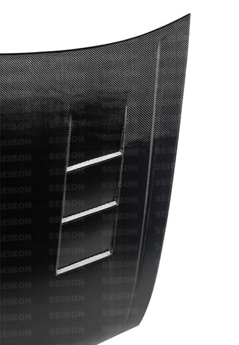 Seibon 08-10 Honda Accord 4 Door TS Carbon Fiber Hood-thumbmail-3