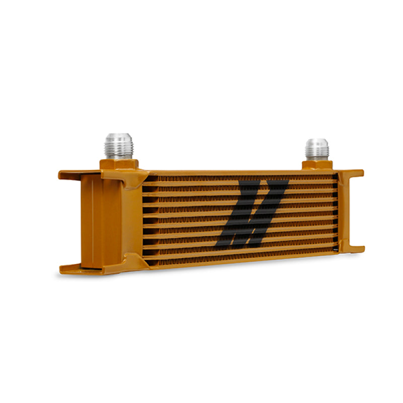 Mishimoto Universal 10 Row Oil Cooler - Gold-thumbmail-4