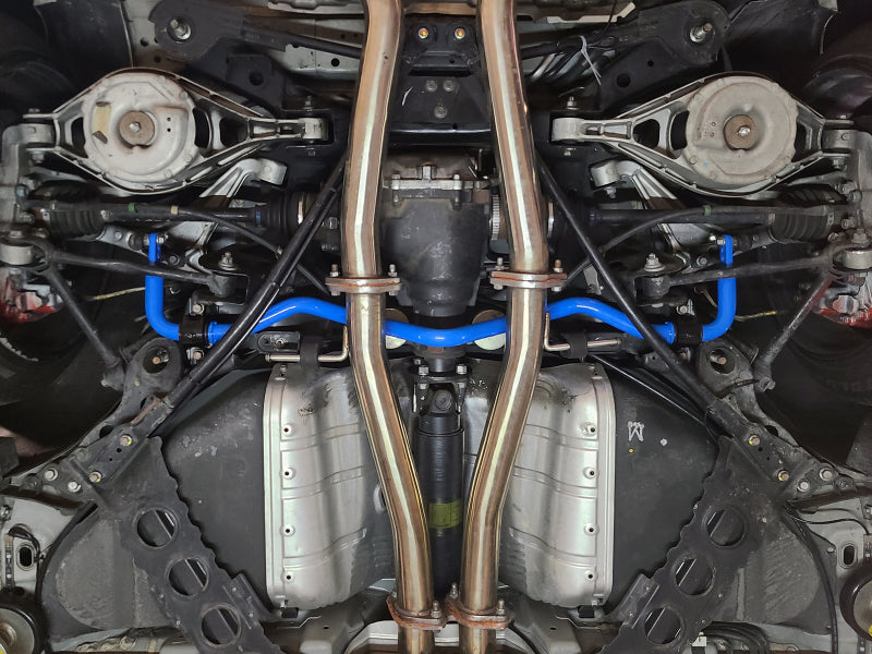 aFe 09-20 Nissan 370Z V6-3.7L Front and Rear Control Sway Bar Set - Blue-thumbmail-2