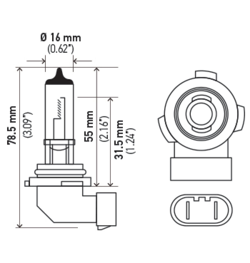 Hella H10 12V 42W Xen White Bulb (Pair)-thumbmail-22