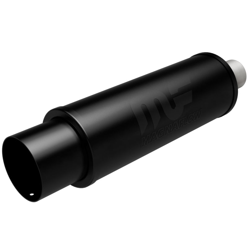 MagnaFlow Muffler with Tip Mag Blk 14x5x5 2.25/4-thumbmail-2