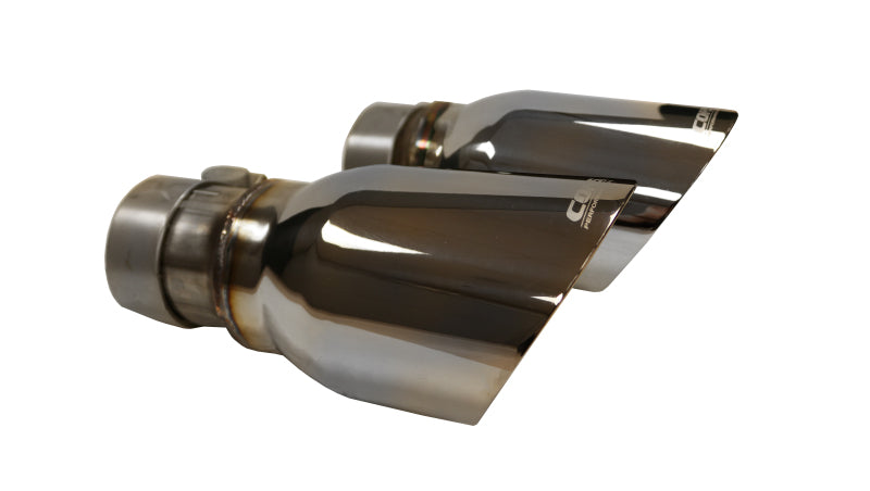 Corsa 15-17 Dodge Charger R/T w/ Pursuit Valance 2.5in Inlet / 4in Outlet Polished Tip Kit-thumbmail-3