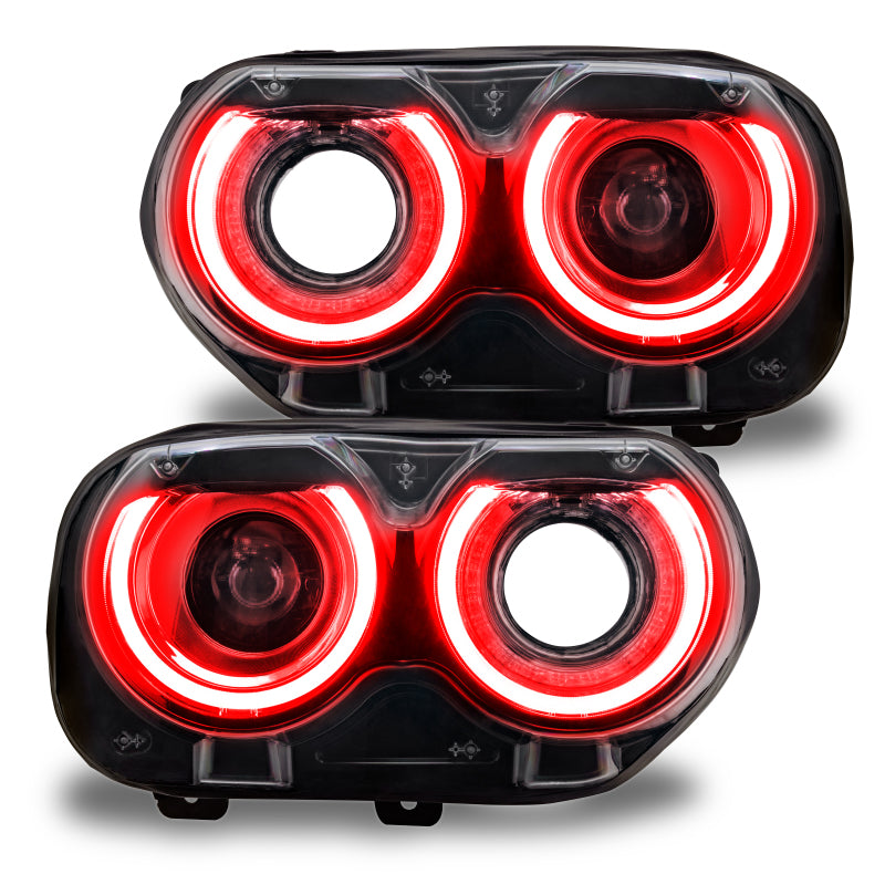 Oracle 15-21 Dodge Challenger RGB+W Headlight DRL Upgrade Kit - ColorSHIFT 2-thumbmail-13