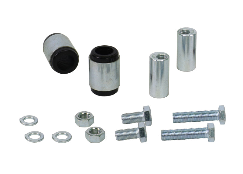 Whiteline 09 lancer Ralliart Rear Camber adj kit-control arm upper bushes-thumbmail-4