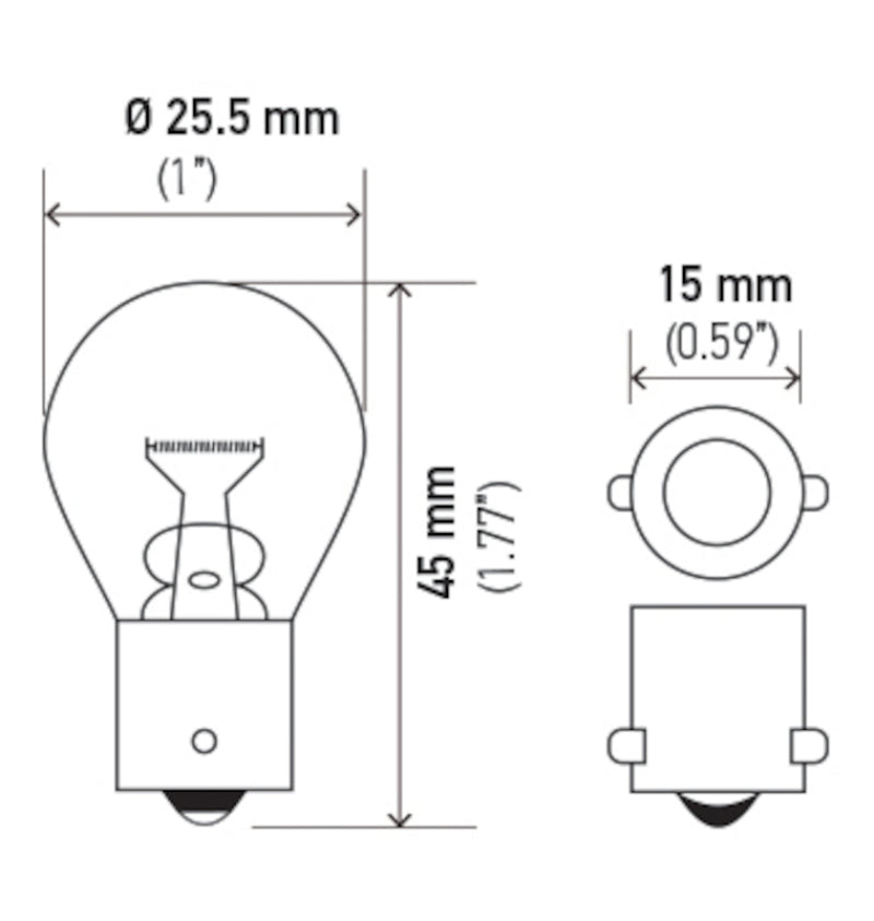 Hella Bulb 1156 12V 27W BA15s S8-thumbmail-5