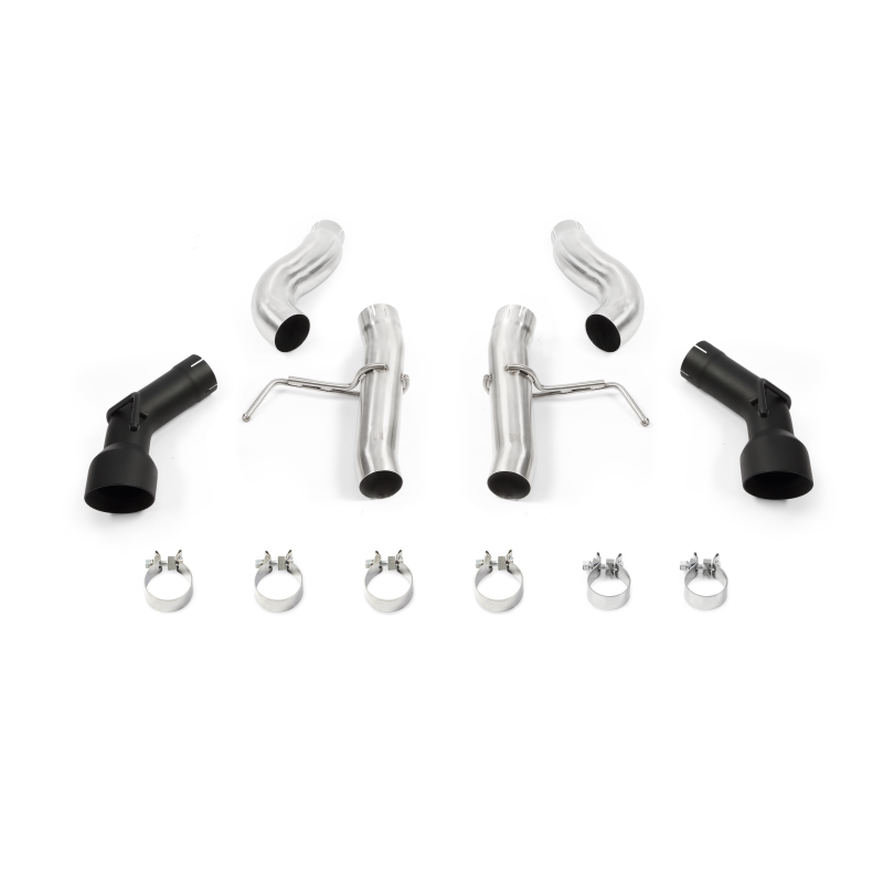 Mishimoto 2016+ Chevrolet Camaro 2.0T Dual-Tip Race Axle-Back Exhaust w/ Black Tips-thumbmail-2