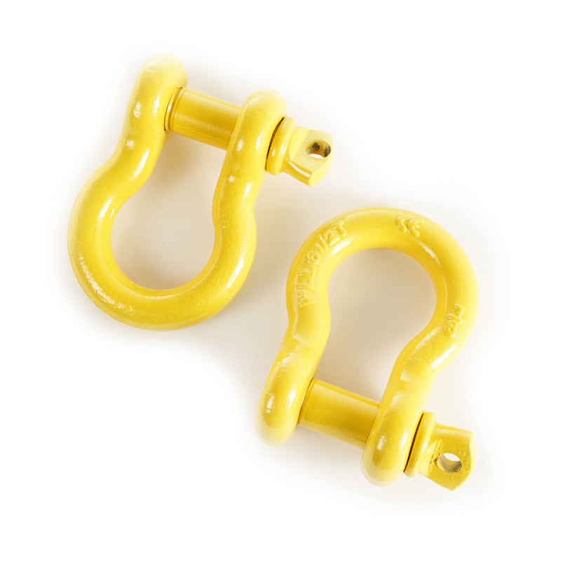 Rugged Ridge Yellow 7/8in D-Rings-thumbmail-2