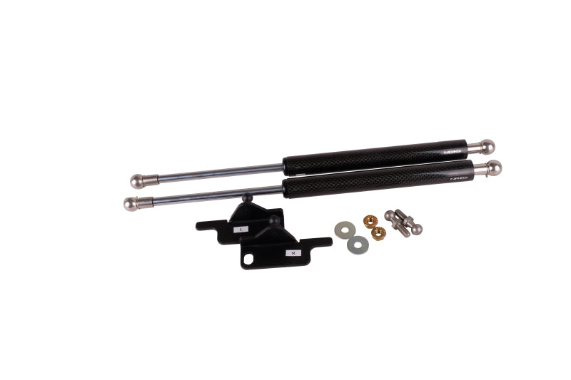 NRG Carbon Fiber Hood Damper Kit - 03+ Nissan 350Z/G35 (Half Pressure Shocks for CF Hood)-thumbmail-1