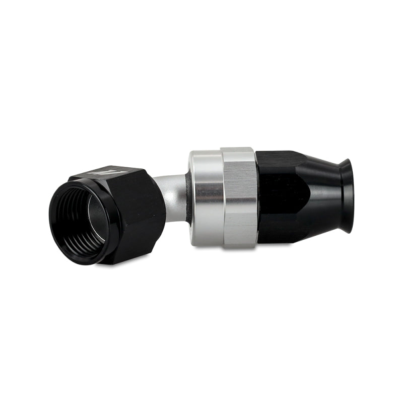 Mishimoto Aluminum PTFE -8AN 45 Degree Fitting Black-thumbmail-2