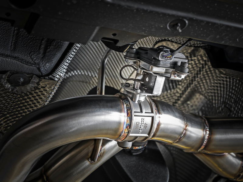 aFe MACH Force-Xp 2-1/2in Stainless Steel Axle Back Exhaust w/CF 15-19 BMW M3/M4 (F80/82/83)-thumbmail-2