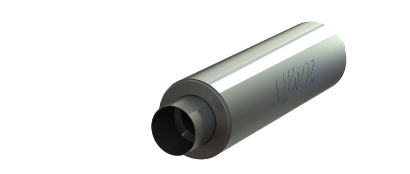 MBRP Universal 5in ID Inlet/Outlet 31in Single Muffler Aluminum (NO DROPSHIP)-thumbmail-2
