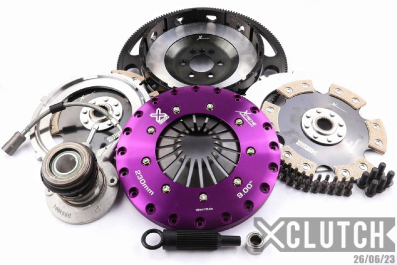 XClutch 97-04 Chevrolet Corvette Indy 500 Pace Car 5.7L 9in Twin Solid Ceramic Clutch Kit-thumbmail-1