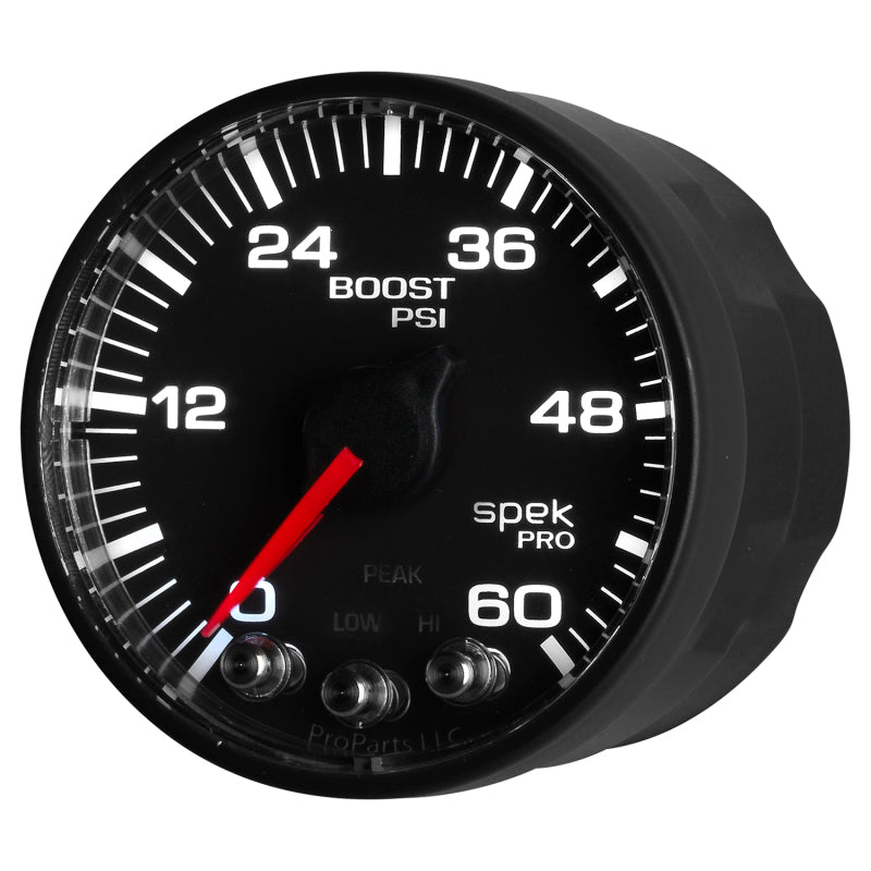Autometer Spek-Pro 52.4mm 0-60 PSI Digital Stepper Motor Boost Gauge-thumbmail-5