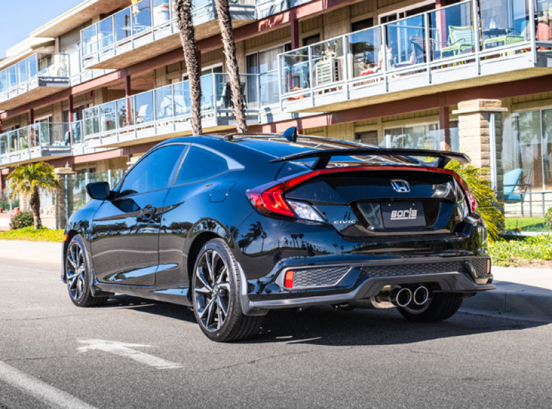 Borla 17-19 Honda Civic SI 1.5L Turbo MT S-Type 2.75in Cat-Back Exhaust-thumbmail-3