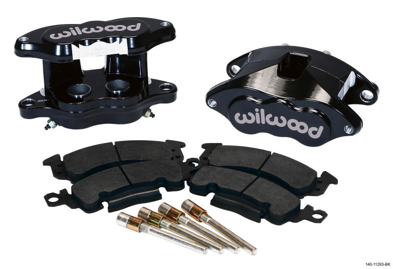 Wilwood D52 Rear Caliper Kit - Black Pwdr 1.25 / 1.25in Piston 1.04in Rotor-thumbmail-1