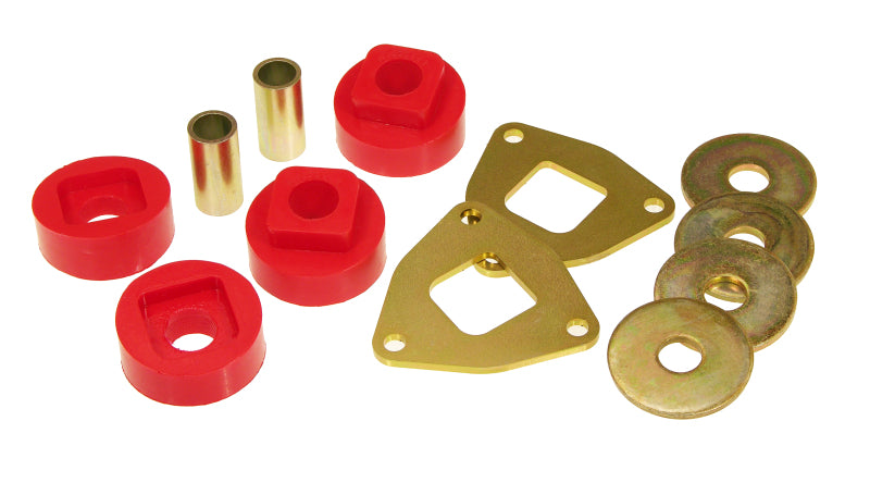 Prothane 84 Range Rover Track Rod to Chassis Bushings - 20mm - Red-thumbmail-1