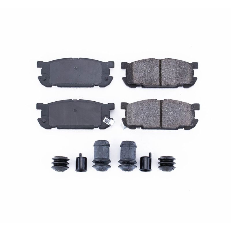 Power Stop 01-05 Mazda Miata Rear Z17 Evolution Ceramic Brake Pads w/Hardware-thumbmail-1