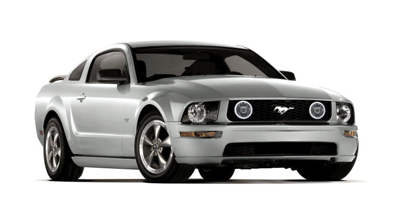 Oracle Ford Mustang GT 05-09 LED Fog Halo Kit - White-thumbmail-7