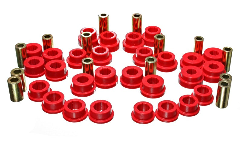 Energy Suspension 13 Scion FR-S / Subaru BRZ Red Front Control Arm Bushing Set-thumbmail-3