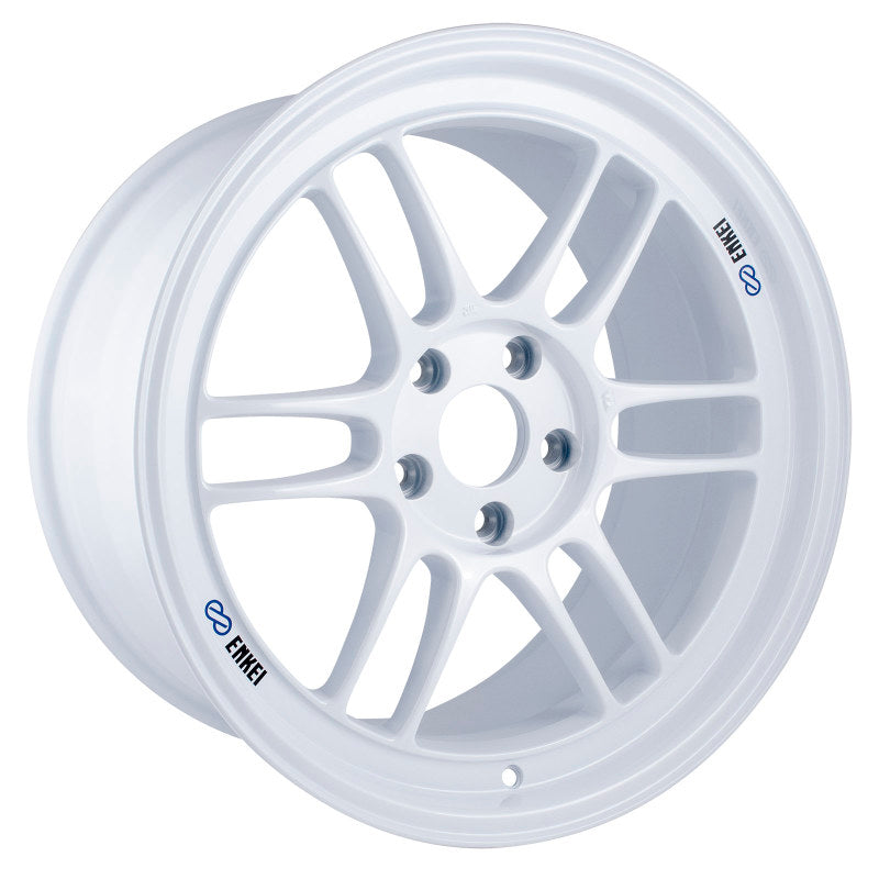 Enkei RPF1 18x9.5 5x114.3 38mm Offset 73mm Center Bore Vanquish White Wheel (Special Order/ MOQ 40*)-thumbmail-2