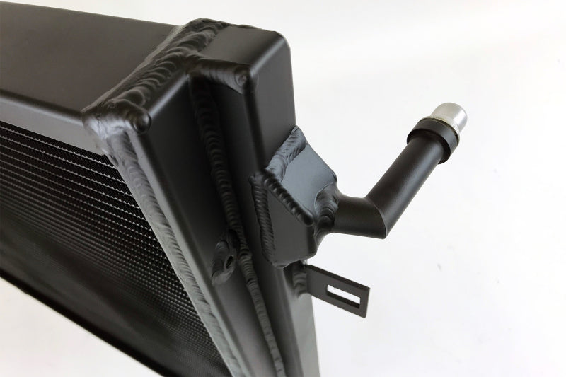 CSF BMW B58/B48 Front Mount Triple-Pass Heat Exchanger w/Rock Guard - Black-thumbmail-9