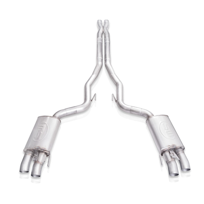 Stainless Works 2015+ Ford Shelby GT350 Redline Performance Connect X-Pipe Catback Exhaust w/Valves-thumbmail-1