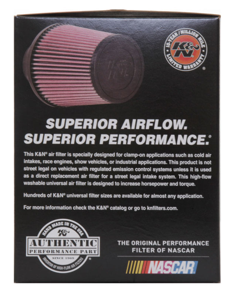 K&N Universal Rubber Filter 3 1/2inch ID FLG / 6inch Base / 4-5/8inch Top / 6inch Height-thumbmail-21