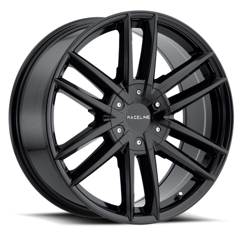 Raceline 158B Impulse 18x8in / 5x114.3/5x127 BP / 35mm Offset / 78.1mm Bore - Gloss Black Wheel-thumbmail-1