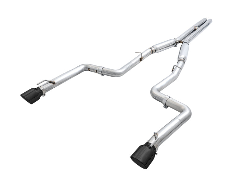 AWE Tuning 2015+ Dodge Charger 6.4L/6.2L Supercharged Track Edition Exhaust - Diamond Black Tips-thumbmail-1