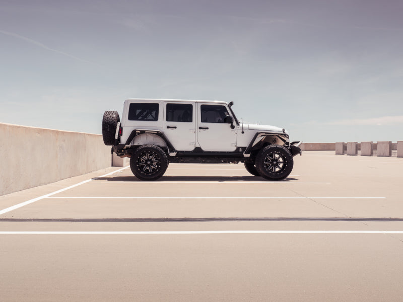 Road Armor 07-18 Jeep Wrangler JKU 4DR Stealth Rear Fender Flare Body Armor - Tex Blk-thumbmail-5