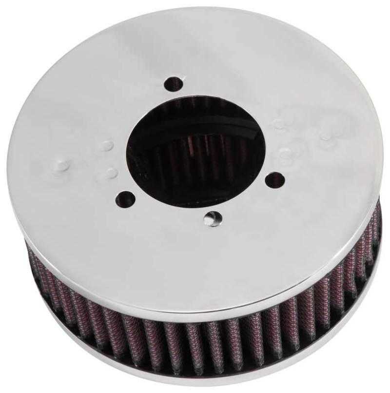 K&N 4in ID / 5.5in OD / 2in H Custom Assembly Filter designed to fit Harley-Davidson Motorcycle-thumbmail-2