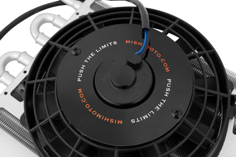 Mishimoto Heavy Duty Transmission Cooler w/ Electric Fan-thumbmail-19