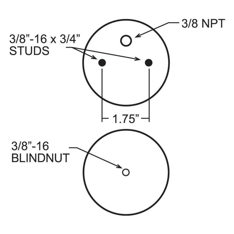 Firestone Ride-Rite Replacement Air Helper Spring Rear 267CZ 1.5 (W217607703)-thumbmail-4