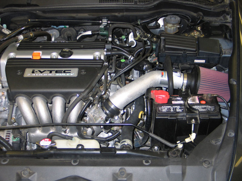 K&N 05-07 Honda Accord L4-2.4L Silver Typhoon Short Ram Intake-thumbmail-4