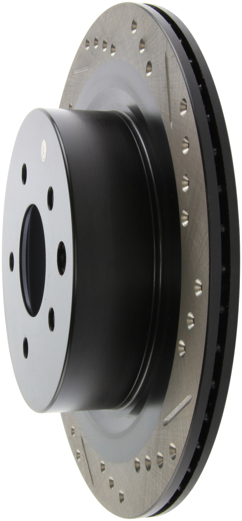 StopTech 06-07 350Z / 05-07 G35 / 06-07 G35X SportStop Slotted & Drilled Rear Left Rotor-thumbmail-8